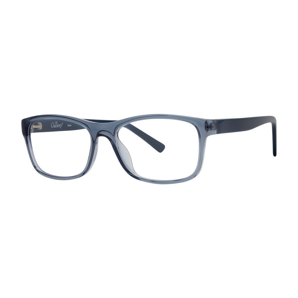 Gallery Brian Eyeglasses Navy-Crystal 54mm